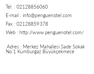 The Penguen Otel iletiim bilgileri